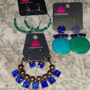 Blue & Green 3pc Set